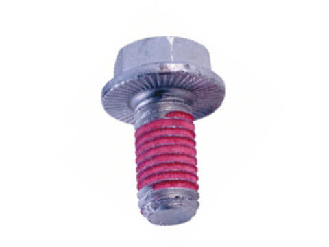 Parafuso com Flange Integrado com Adesivo Pré-aplicado