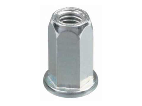 Porca de Rebite Hexagonal Nivelada